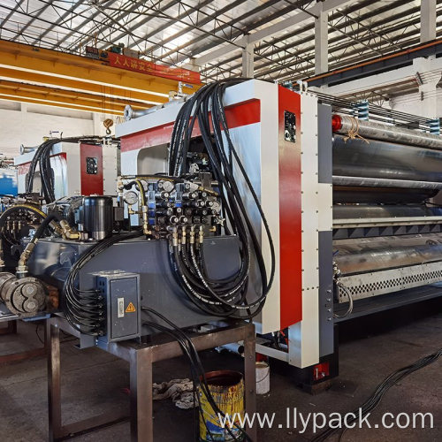 Single Facer Machinery Corrugated Cardboard Production Line